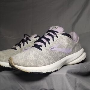Brooks Women's Athletic Shoes - Gray and Lavender